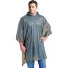 Coghlan’s Adult Rain Poncho: Lightweight, Waterproof, Reusable, Hooded Raincoat for Camping, Outdoor Activities and Travel(Green)
