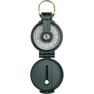 Coghlan’s Lensatic Compass for Hiking, Camping, Survival, and Orienteering; Durable, Military-Style Navigation Tool with Sighting Lens and Waterproof Design for Precise Directional Accuracy