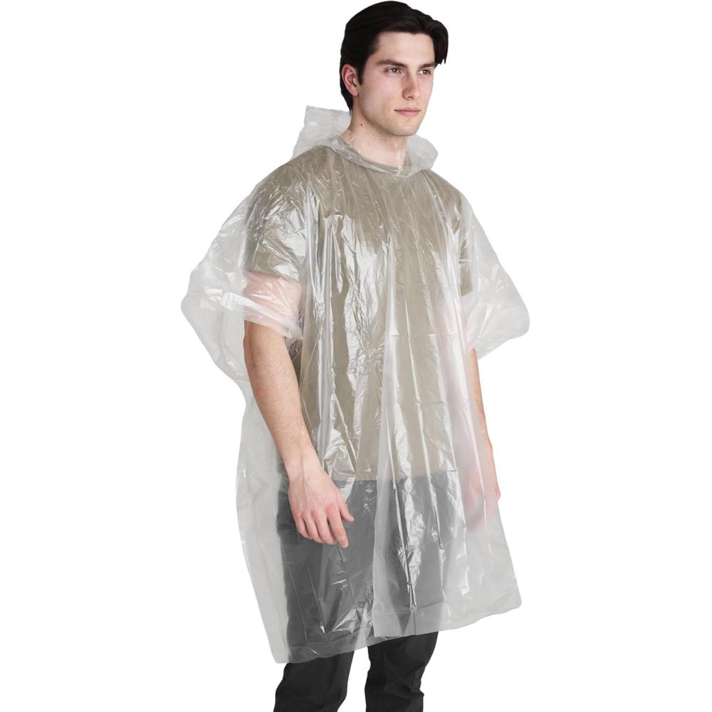 imageCoghlans Rain Ponchos 15Pack Waterproof Compact Storm Poncho Gear for Outdoor Adventures Camping EssentialsOne