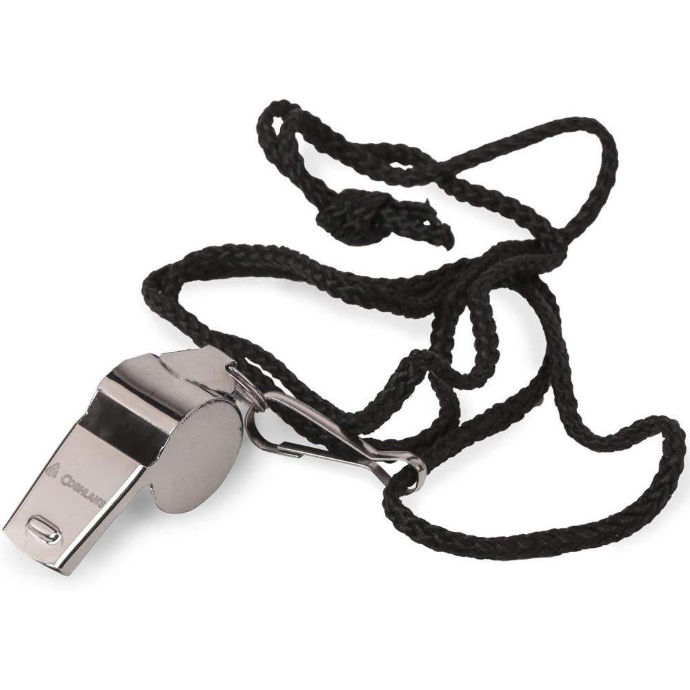 imageCoghlans Signal Whistle Emergency Survival Whistle with Lanyard for Hiking Camping Boating Outdoor Safety Loud and Durable Design for Rescue and Adventure Gear