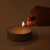 Coghlan’s 36-Hour Emergency Survival Candle – Paraffin Wax Candle in Aluminum Tin Container, Triple Wick, Long-Lasting Light for Camping, Power Outages, Hiking, and Emergency Preparedness Kits(One Size)