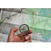 Coghlan’s Carabiner Compass(Deluxe Map Compass)