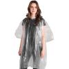 Coghlan’s Rain Ponchos, 1/5-Pack | Waterproof, Compact, Storm Poncho, Gear for Outdoor Adventures, Camping Essentials(Clear – 5 Pack)