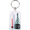 Coghlan’s Thermometer and Compass Keyring – Portable Outdoor Thermometer Keychain, Mini Survival Gear for Camping, Hiking, Backpacking, and Travel Essentials