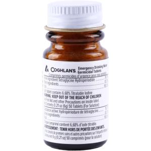 Coghlan’s Drinking Water Germicidal Tablets(One Size)