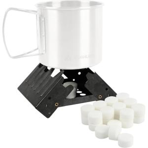 Coghlan’s Emergency Stove – Lightweight, Portable Camping Stove for Backpacking, Survival, and Outdoor Cooking – Foldable Design with 24 Fuel Tablets Included (Compact for Travel and Storage)