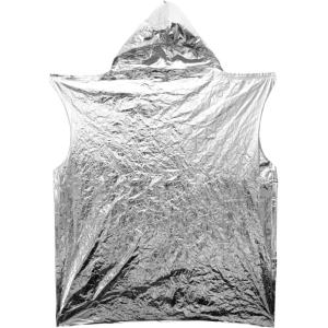 Coghlan’s Emergency Survival Poncho – Lightweight Waterproof Heat Reflective Blanket for Camping, Hiking, and Outdoor Emergency Preparedness