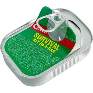 Coghlan’s Survival Kit-in-a-Can – 38 Essential Camping & Hiking Tools for Emergencies – Compact Pocket-Sized Gear with Compass, Fire Starter, Fishing Line & Signal Mirror