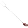 Coghlan’s Solid Steel Camp Fork for Outdoor Cooking, Roasting, Grilling, and Barbecuing; Durable 41-Inch Design with Wooden Handle for Safe Campfire Use(Camp Fork 6 Pack)